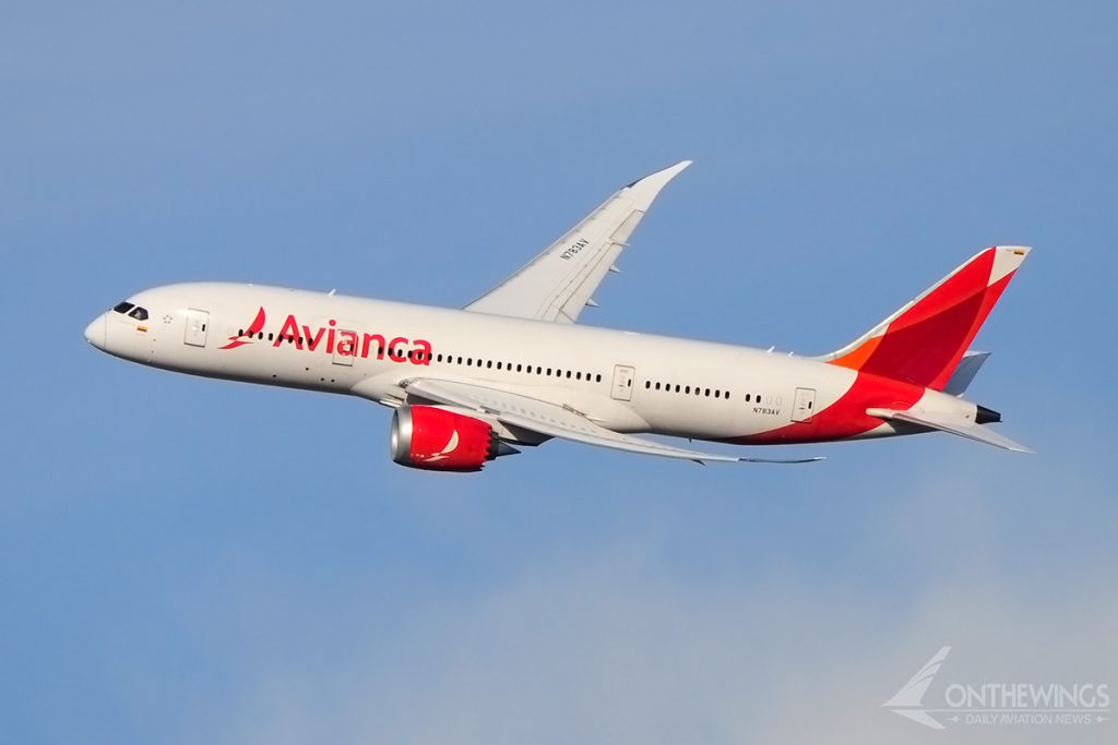 Boeing B787 de Avianca.