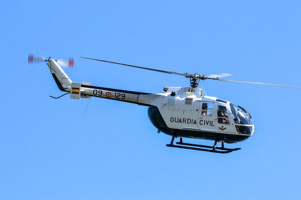 Primer modelo en la flota de la Guardia Civil. Foto: David Álvarez López