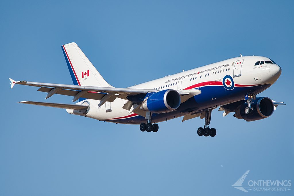 Actuales CC150 Polaris de la RCAF. Unidad en configuración VIP.