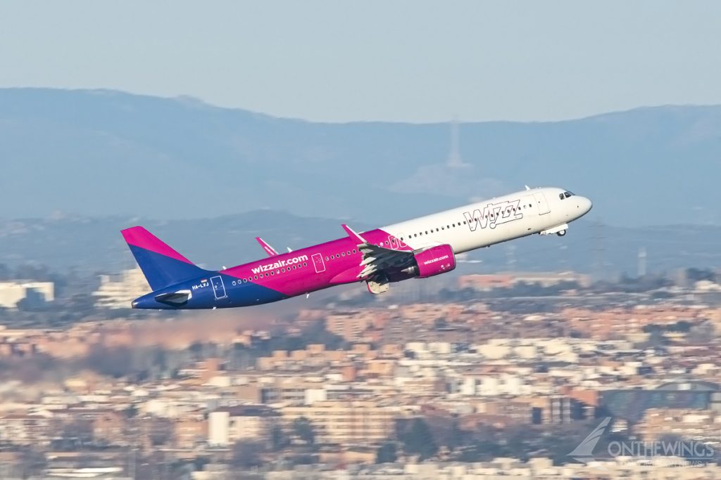 Airbus A321NEO de WizzAir