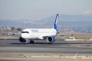 Avión de Aegean Airlines.