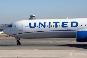 Avión de United Airlines.