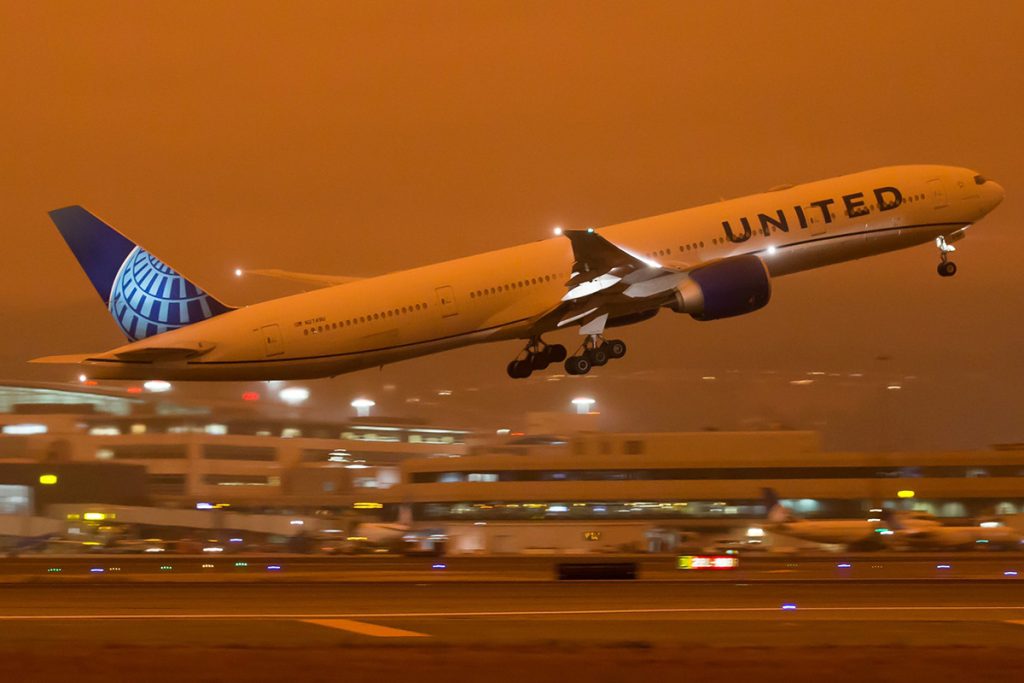 Incendios de California de 2020. Foto: SFO Airport