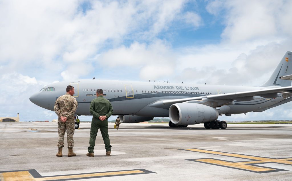 Francia, al igual que Reino Unido, ha acudido con los A400M y los A330 MRTT