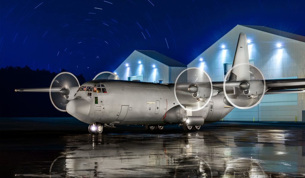 C130J-30 fabricado por Lockheed Martin