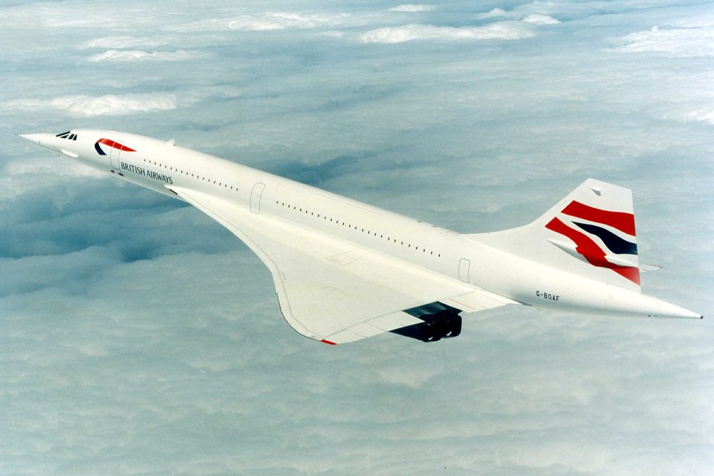 Concorde G-BOAF de British Airways