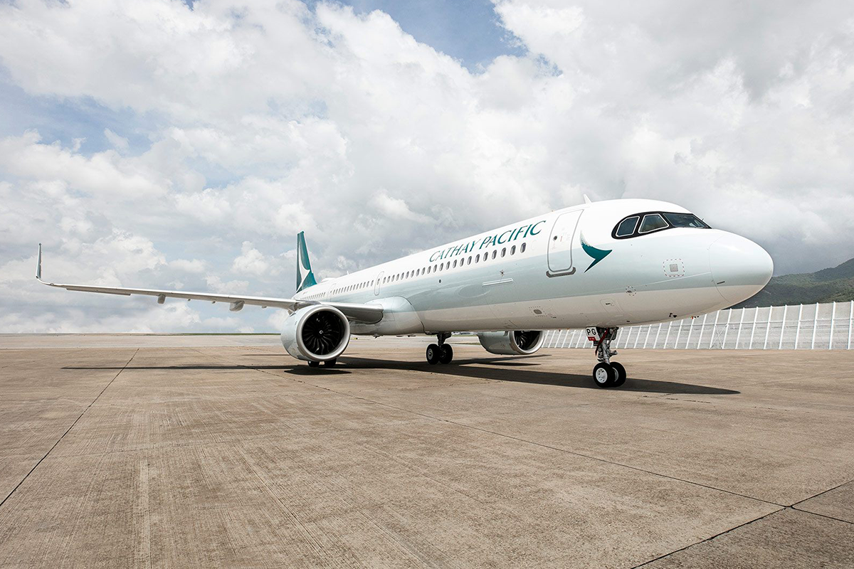 Airbus A321NEO de Cathay Pacific