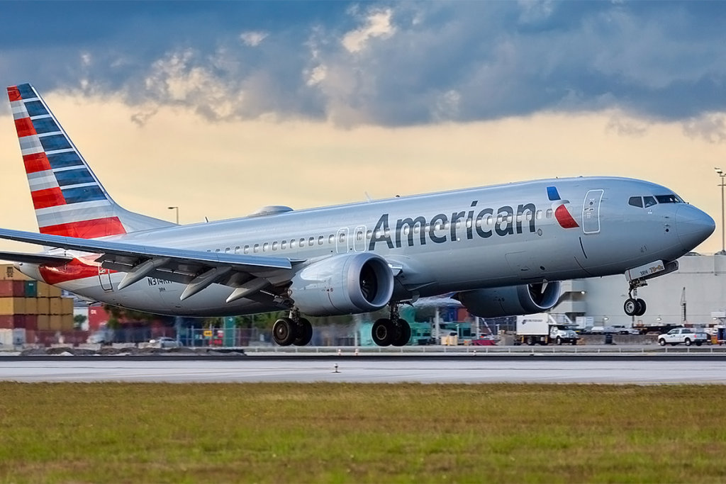 Boeing B737 MAX 8 de American Airlines