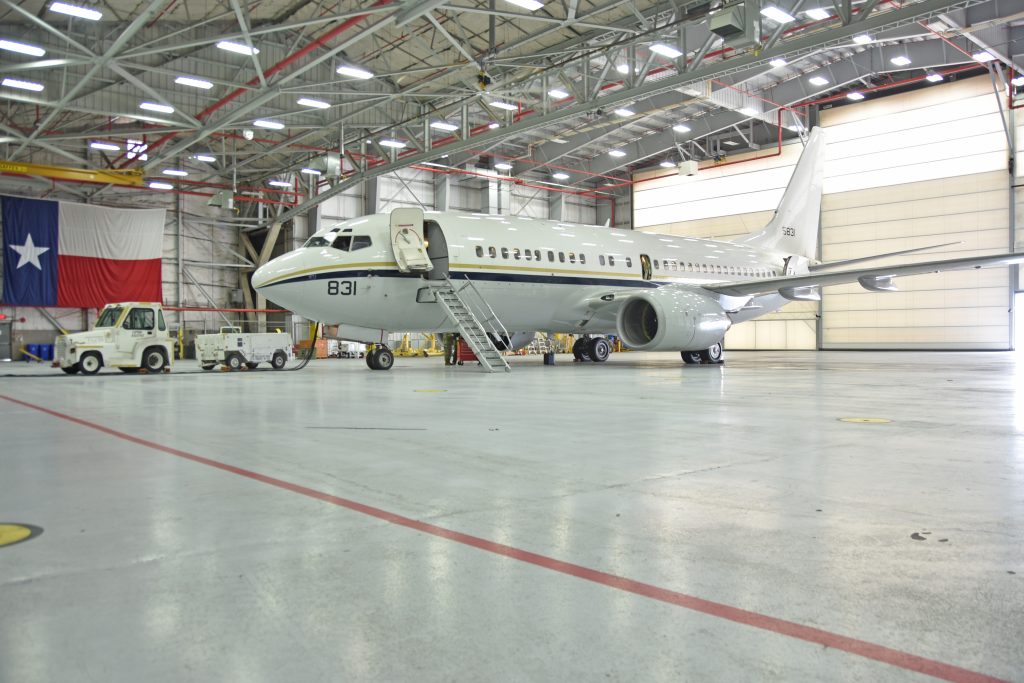 Uno de los C-40A Clipper de la Us Navy