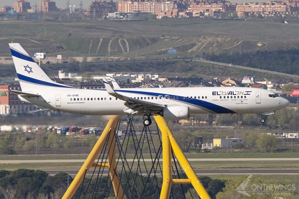 Boeing B737 de El Al que podría ser sustituido por el Airbus A321NEO