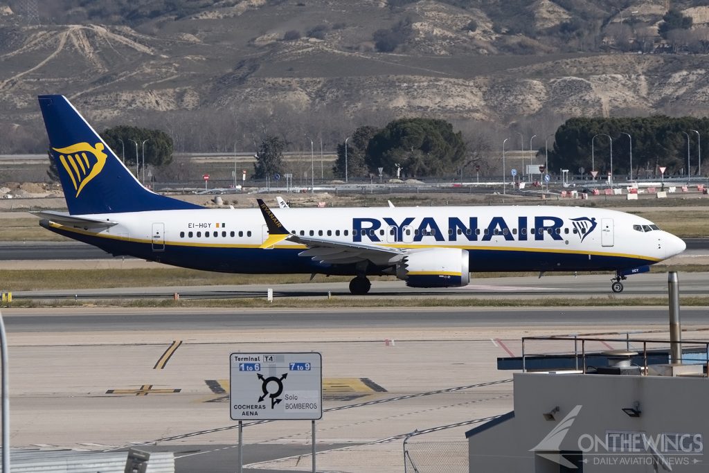 B737 MAX8 de Ryanair