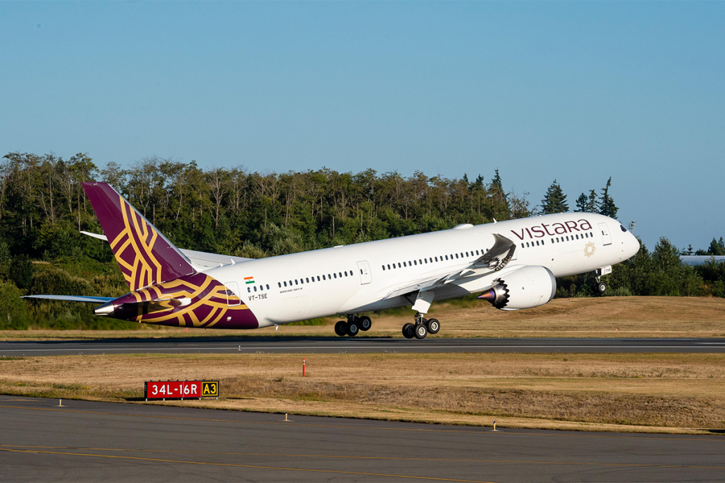 Boeing B787-9 de Vistara