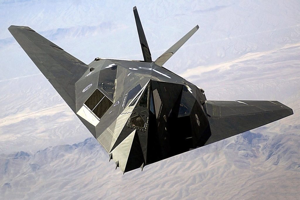 F-117 Nighthawk de Lockheed en vuelo