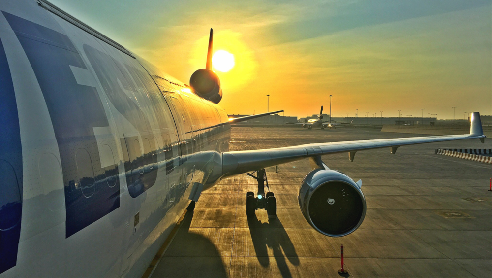Vista desde uno de los MD-11F de la compañía. Foto: Western Global