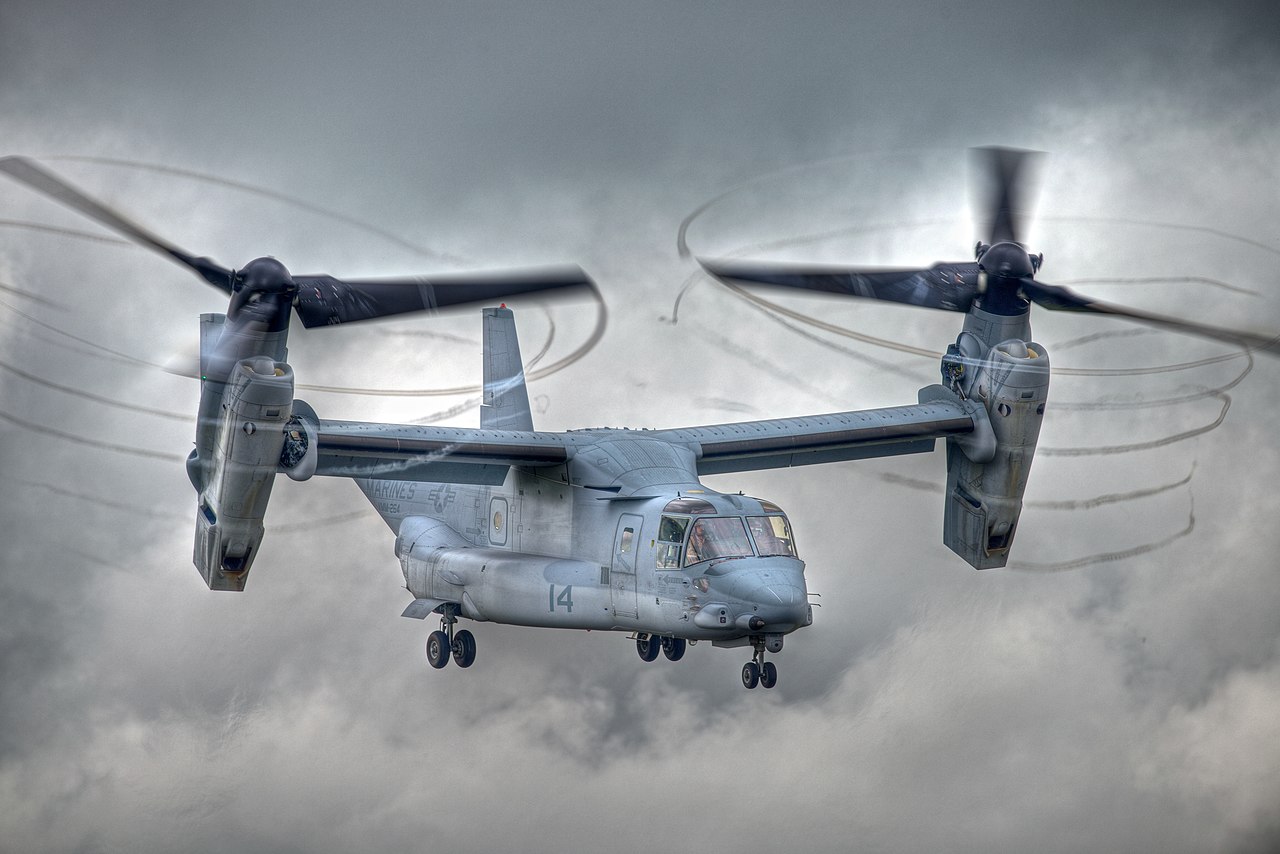 V-22 Osprey de los Marines de los Estados Unidos.