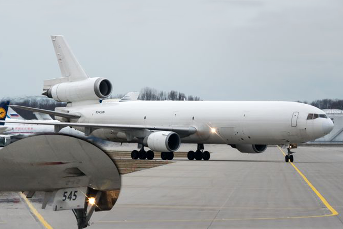 Foto tomada en Múnich por el spotter Markus Schwab donde se observan las manchas de sangre.