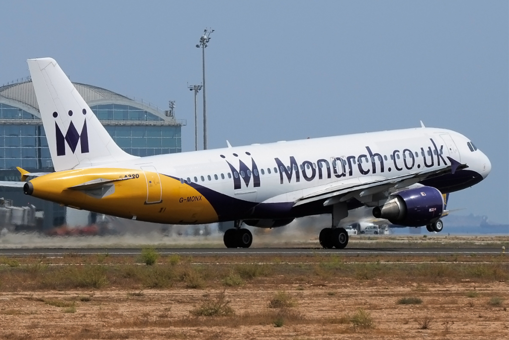 Airbus A320 de Monarch Airlines