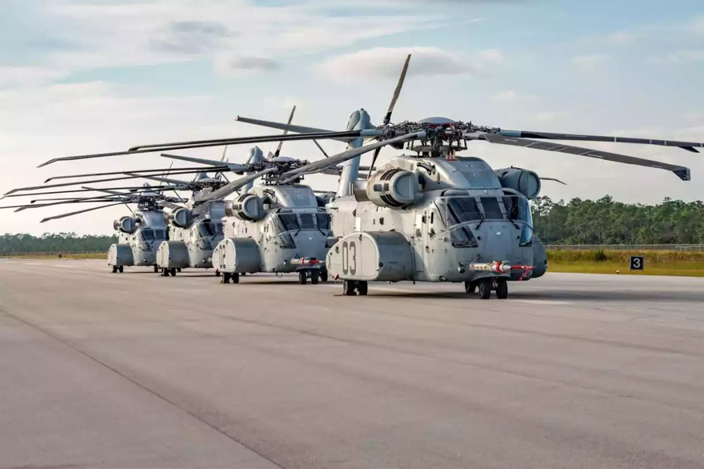 Helicópteros CH-53K King Stallion de la US Navy