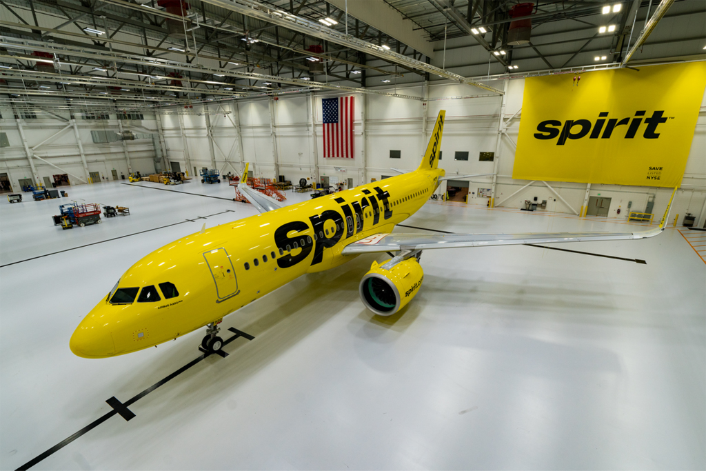 A321NEO de Spirit Airlines