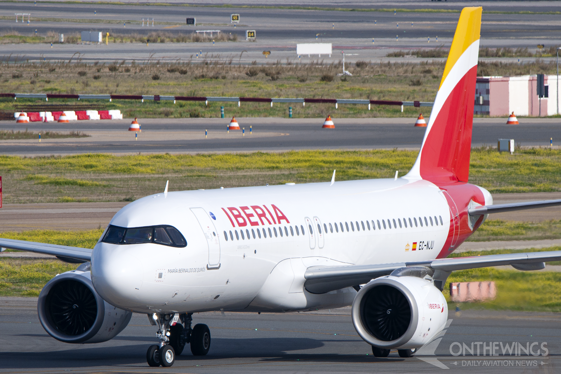 Un Airbus A320 NEO de Iberia