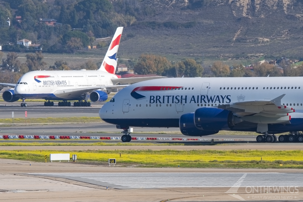 Dos Airbus A380 de British Airways