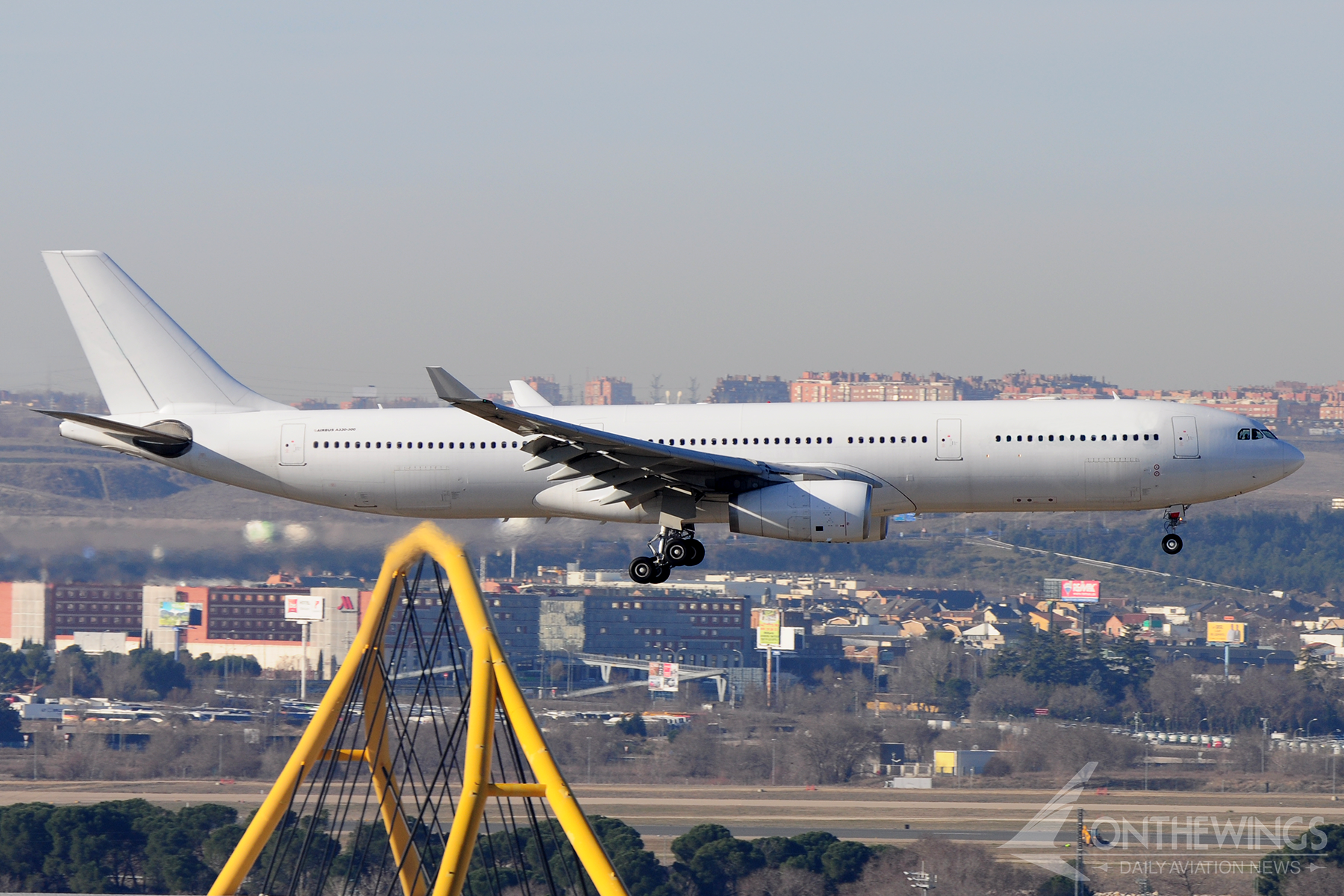 Airbus A330-300 en su versión de pasajeros.