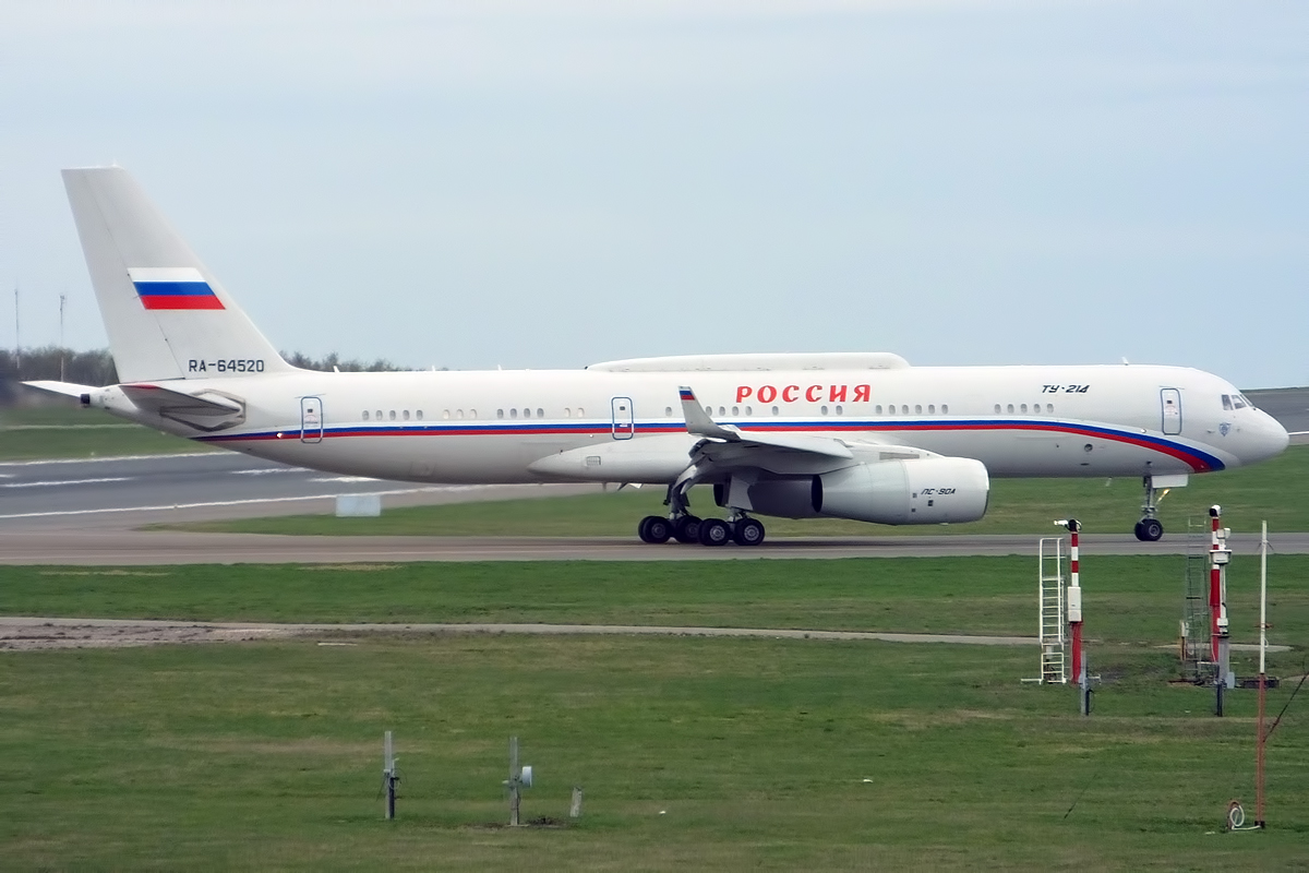 Uno de los TU-214 de la flota de SLO de Rusia. Foto: Anna Zvereva