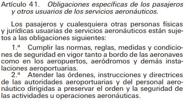 Ley por la que se rigen los principios sancionadores sobre estos hechos.