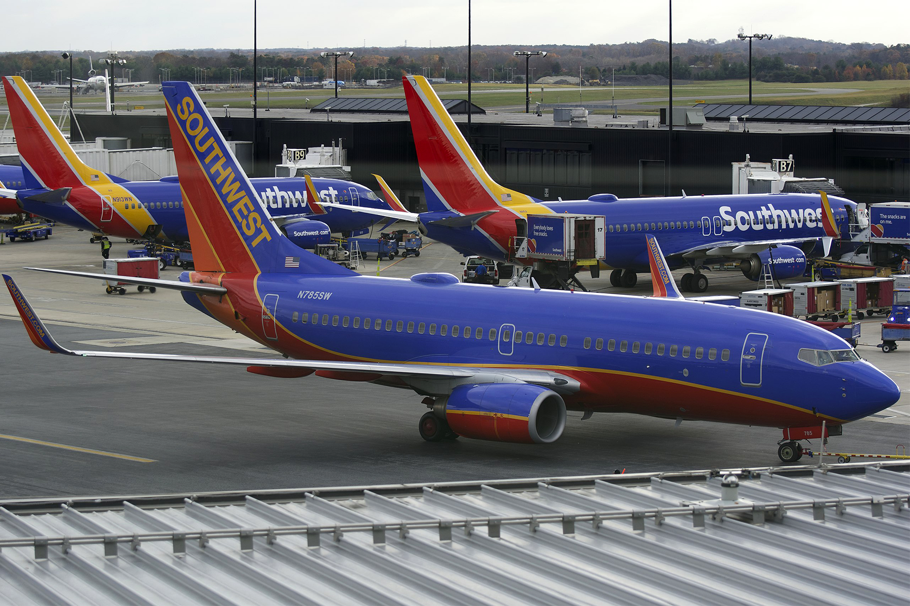 Boeing 737-700 de Southwest Airlines. Foto: PlanespotterA320