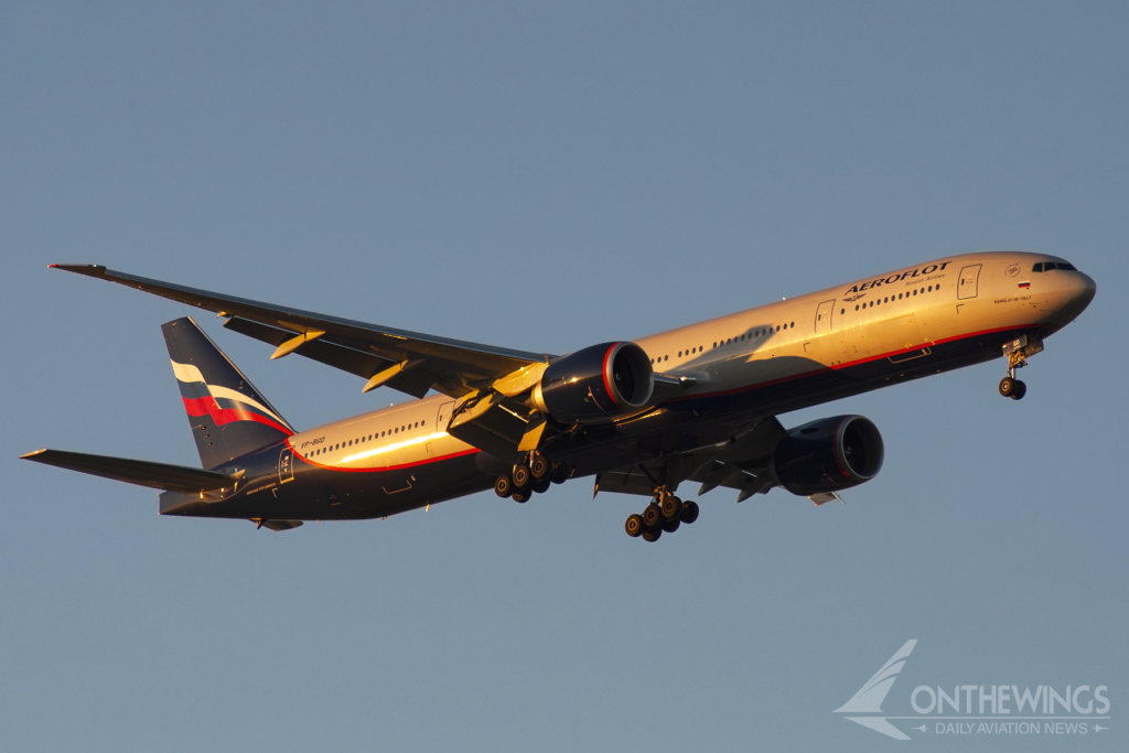 Uno de los 22 Boeing 777-300ER que posee actualmente Aeroflot