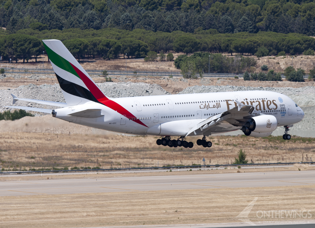 Uno de los 119 Airbus A380 que opera actualmente Emirates