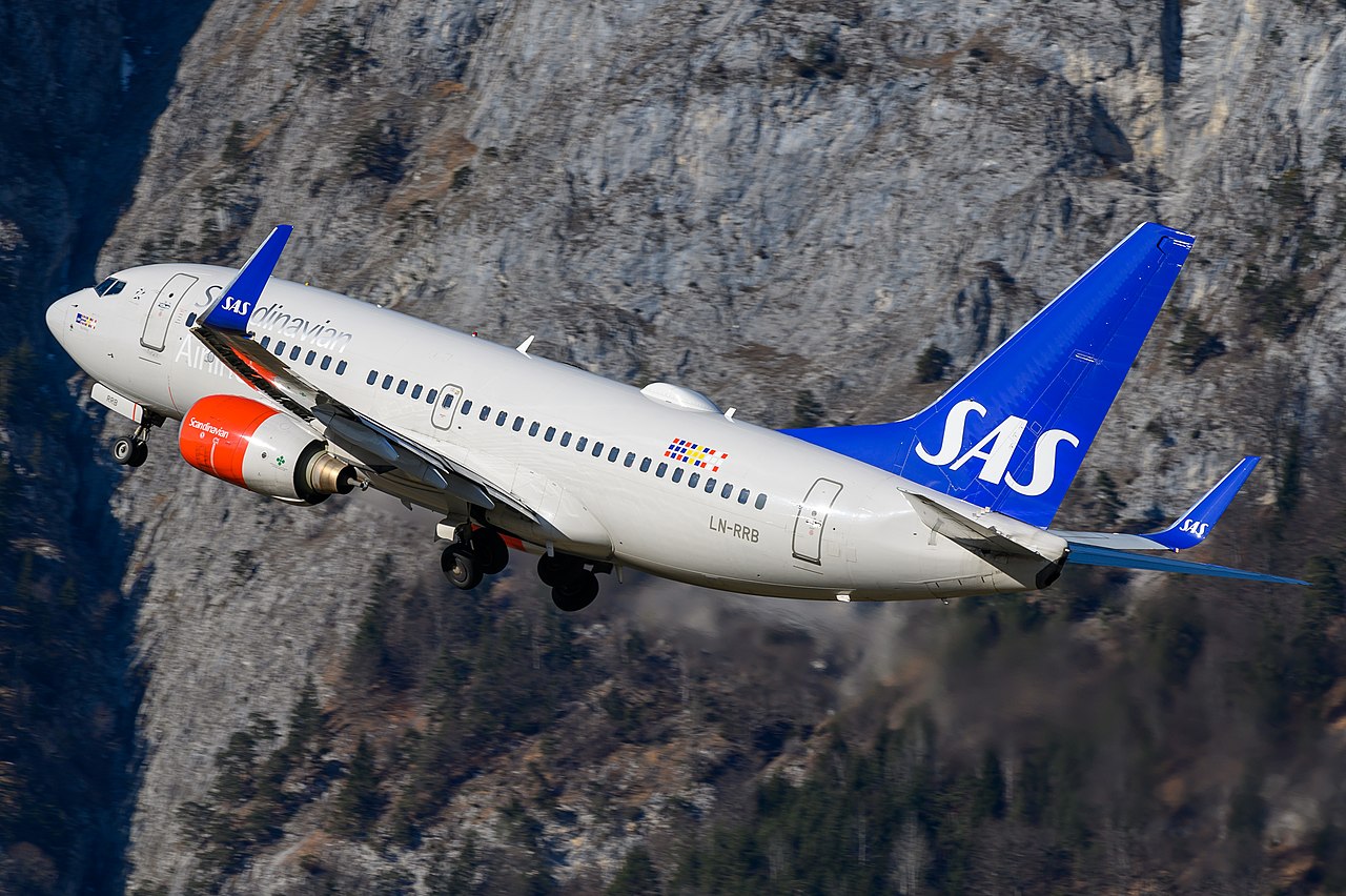 Uno de los Boeing 737-700 de SAS. Foto: BriYYZ