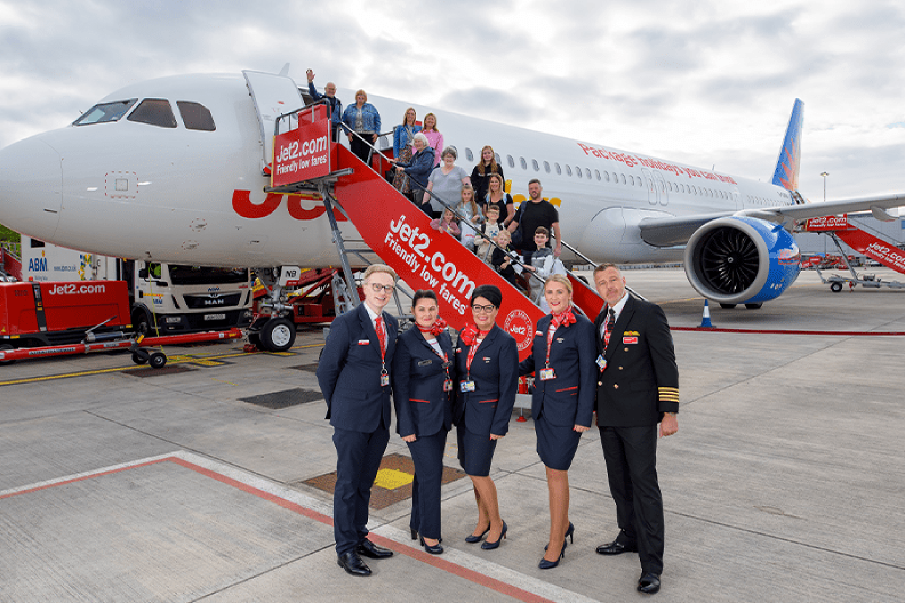 El primer Airbus A321NEO de Jet2 fue entregado en marzo de este mismo año. Foto: Jet2