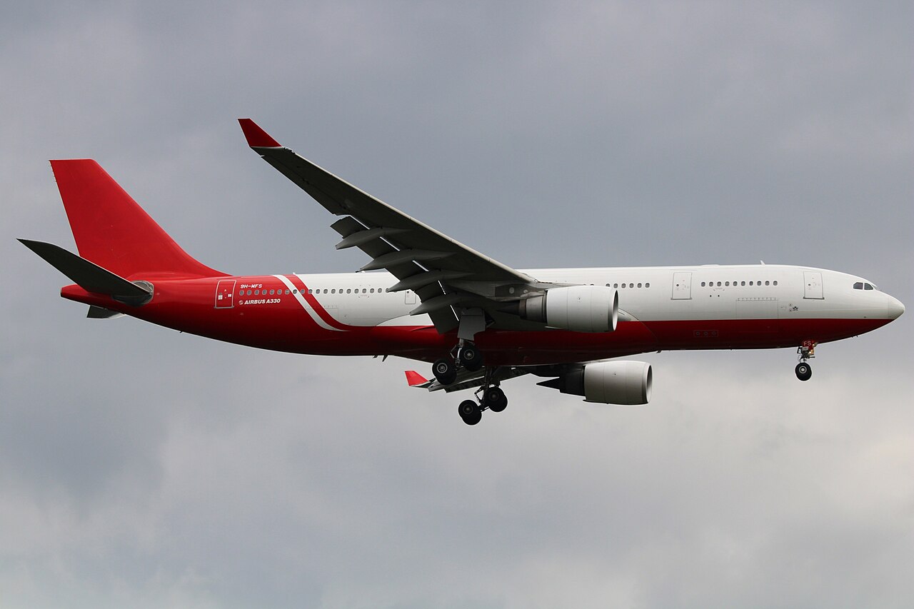 Maleth Aero tiene actualmente 5 A330-200 en su flota