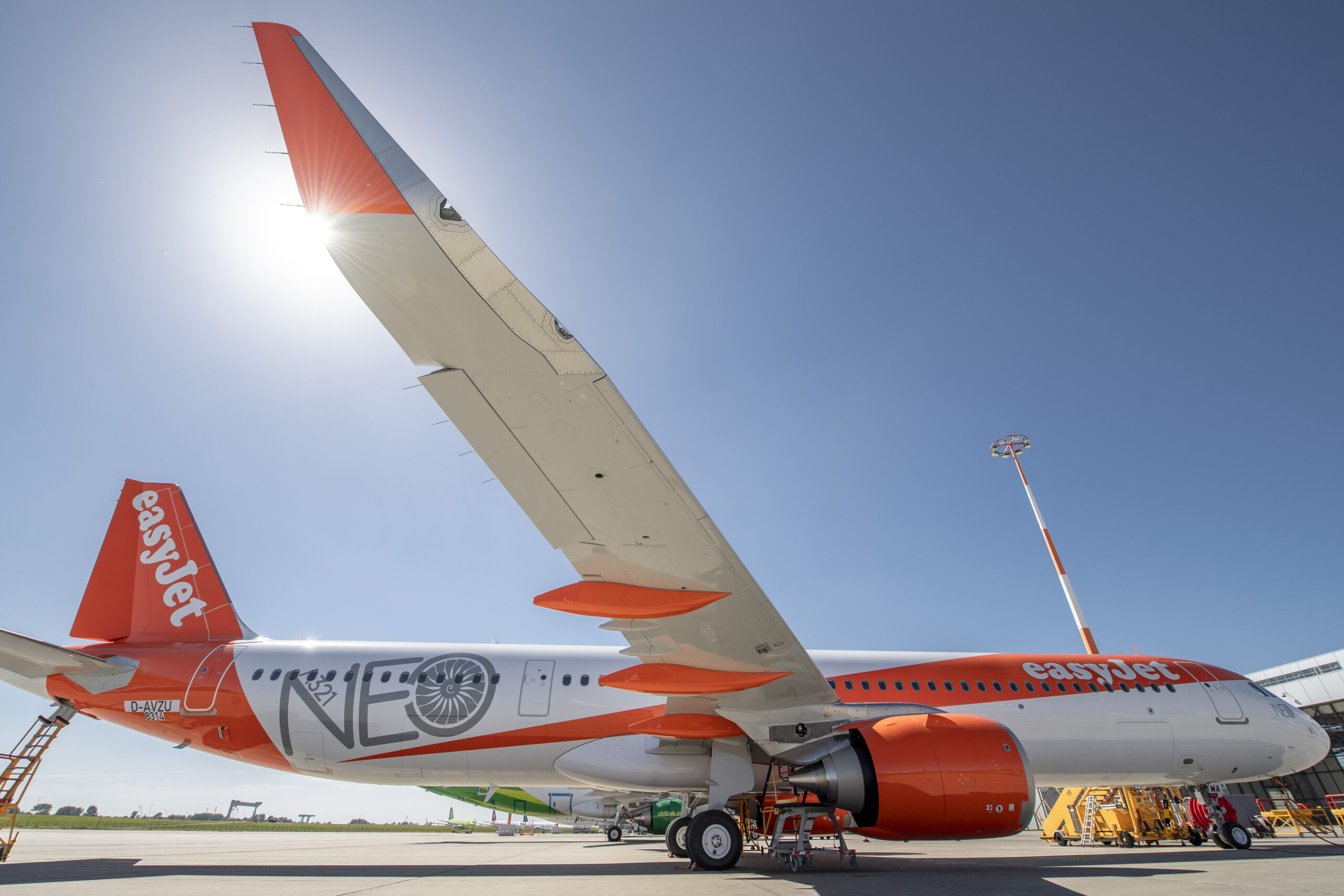 Uno de los Airbus A321NEO que ya opera EasyJet. Foto: Airbus