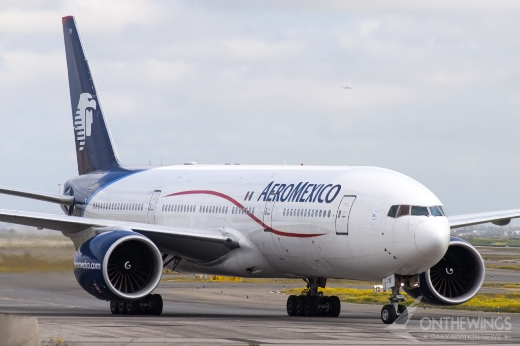 EL N776AM fue el último 777 en incorporar Aeroméxico y actualmente es el único de los 4 que sigue volando.