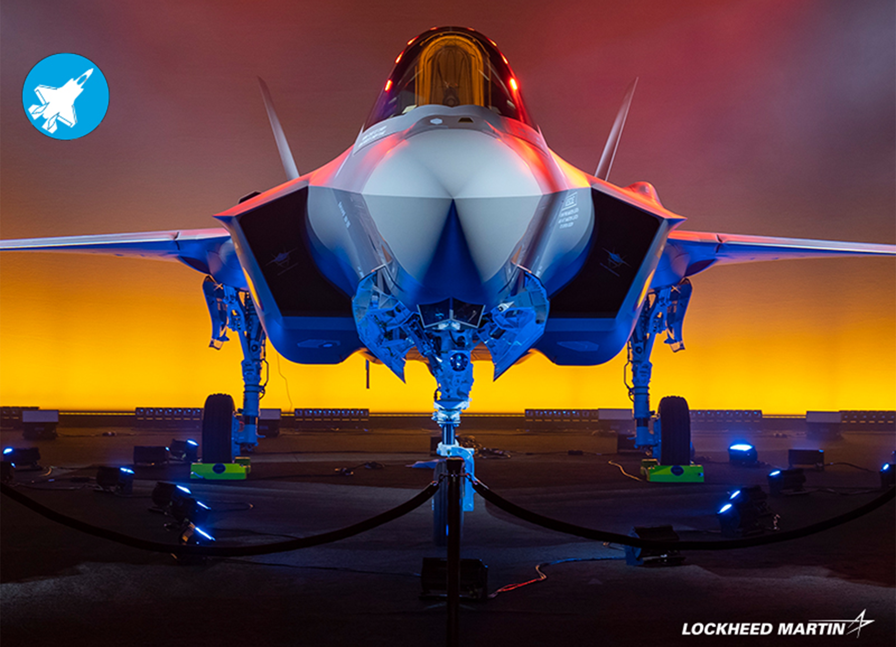 El primer F-35A belga ha sido oficialmente presentado tras recibir los últimos detalles en la factoría de la compañía. Foto: Lockheed Martin