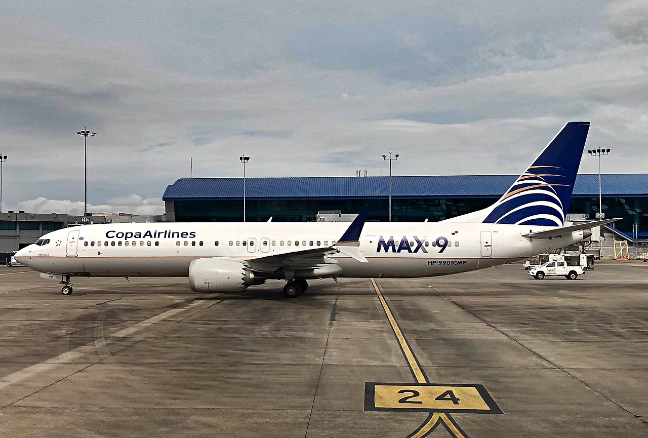 Copa tiene 29 unidades del 737 MAX 9 en su flota. Foto: airbus777