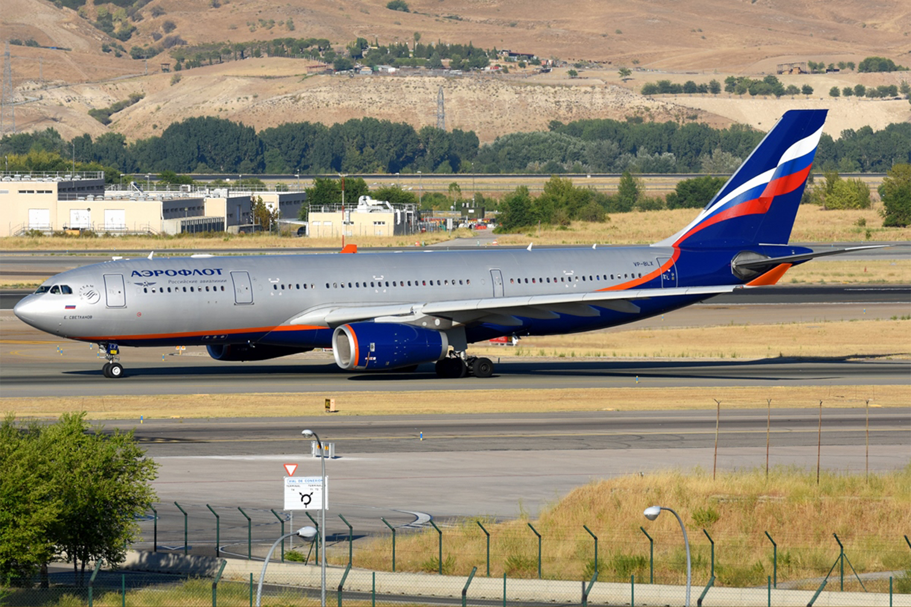 Varios A330 de Aeroflot tienen prohibido volar a Egipto por orden de Rusia. Foto: Alberto González Díaz